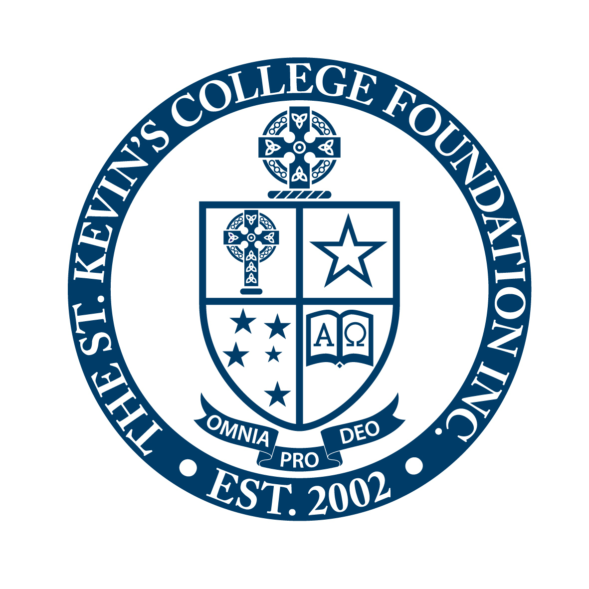 J10109 St Kevins Foundation Logo Navy Mono RGB