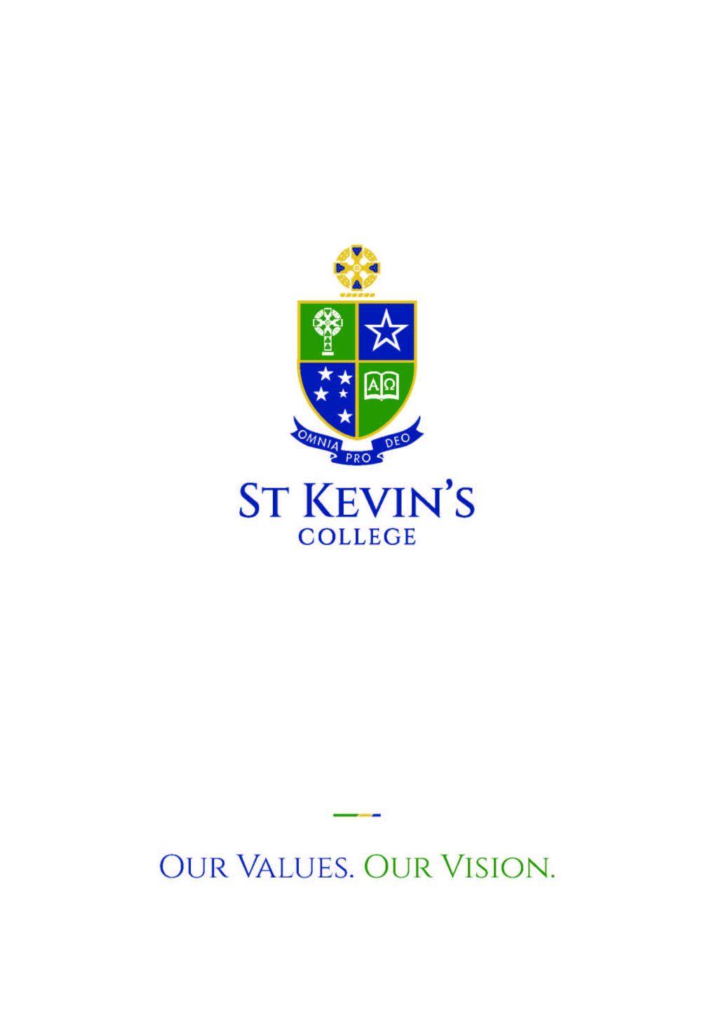 St Kevins Stategic Plan Cover